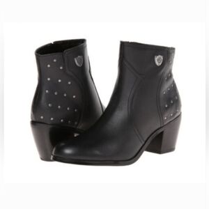 Harley-Davidson Women's Angela Ankle Boots In Black SZ 8M